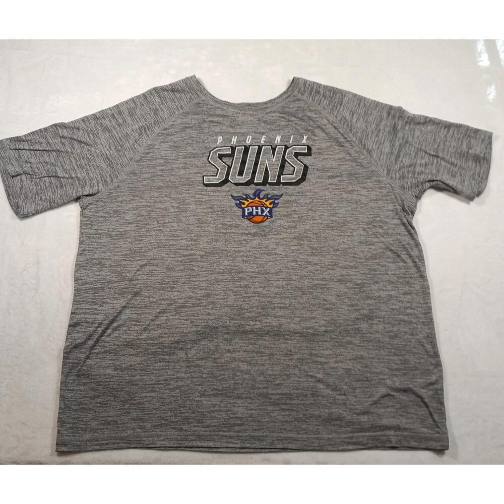Phoenix Suns T Shirt Size Xxl Grey Cotton Blend